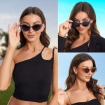 Retro Cat-Eye Sunglasses